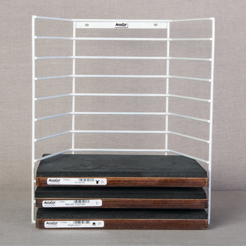 Wire Storage Rack - Holds 10 Jumbo Dies