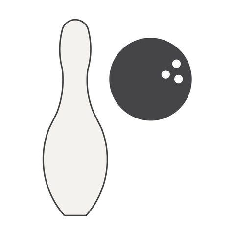 Bowling Ball & Pin