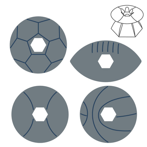 Box-Flower #2 Accessories-Sports