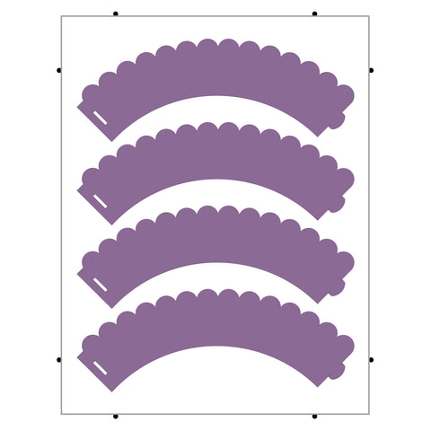 Cupcake Wrap-Scalloped (Pinnovation)
