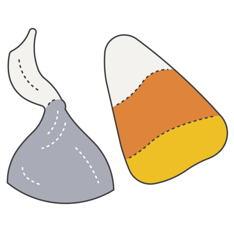 Candy Corn/Chocolate