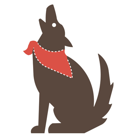 Coyote w/Bandana