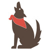 Coyote w/Bandana