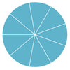 Fraction Circle-1/9