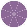 Fraction Circle-1/8