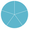 Fraction Circle-1/5