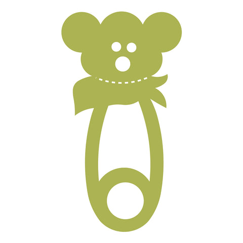 Diaper Pin-Bear