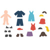 Jill's Paper Doll World Child Set