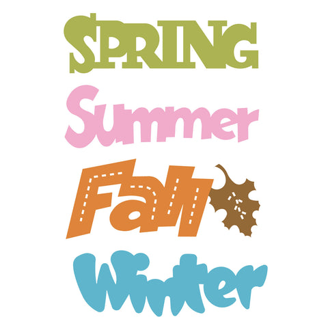 Season Words Set