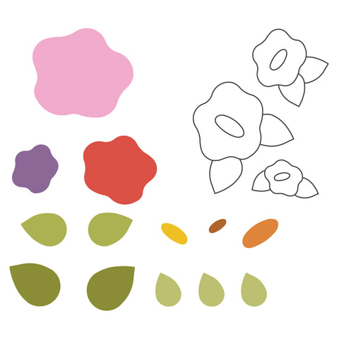 Flowers & Leaves #1