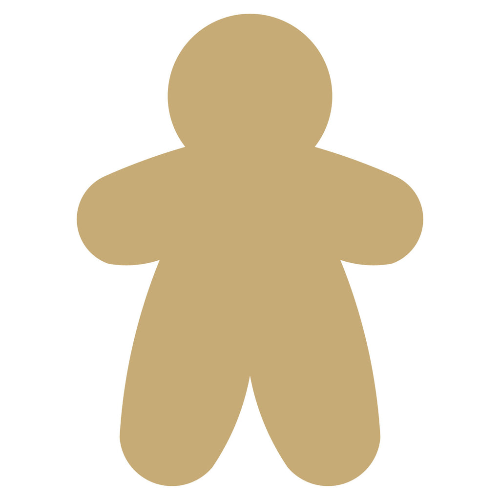  ZFPARTY Cute Gingerbread Man Metal Cutting Dies