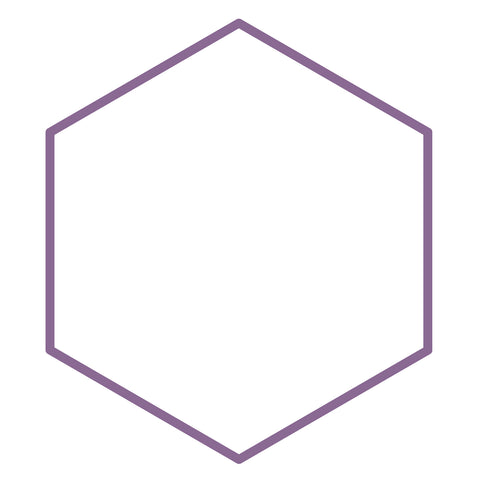Hexagon #2 (Clear Cuts)