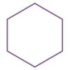 Hexagon #2 (Clear Cuts)