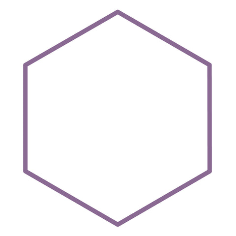 Hexagon #1 (Clear Cuts)