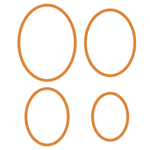 Layering Die Ovals (Clear Cuts)