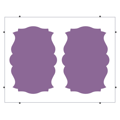 A7 Card Mats-Fancy Frame (Pinnovation)