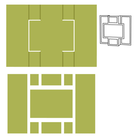 A2 Card-Popout Rectangle