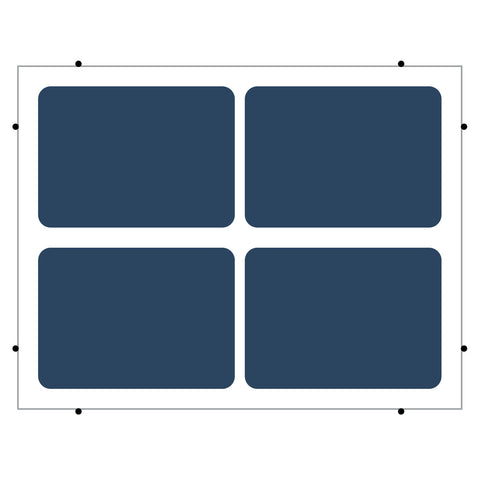 4 Bar Cards Flat-Rounded (Pinnovation)