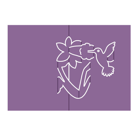 Cards in Nothing Flat-Hummingbird