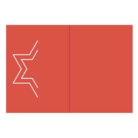 A6 Card-Cutwork Stars #2