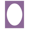 A7 Card-Mat Frame-Oval
