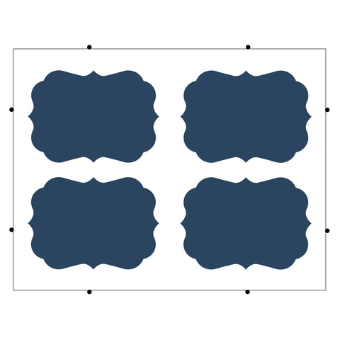 4 Bar Card Mats-Frame (Pinnovation)