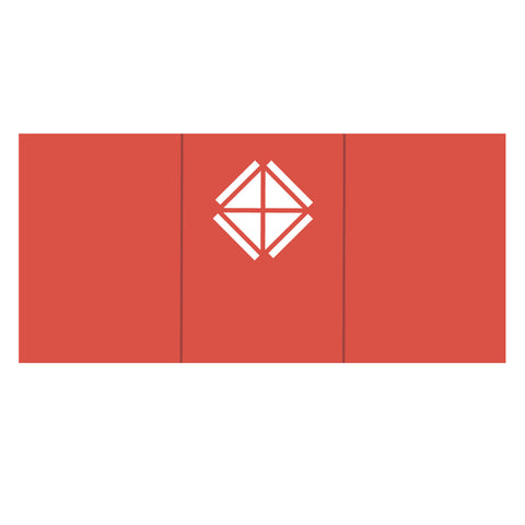 A6 Tri-Fold Card Cut Diamond