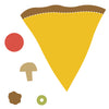 Pizza Slice w/Toppings