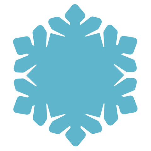 Snowflake Frame-Backing