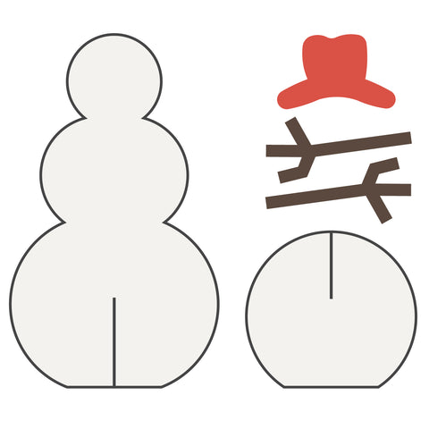 Snowman #1 (3-D)
