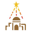 Star of Bethlehem Stencil