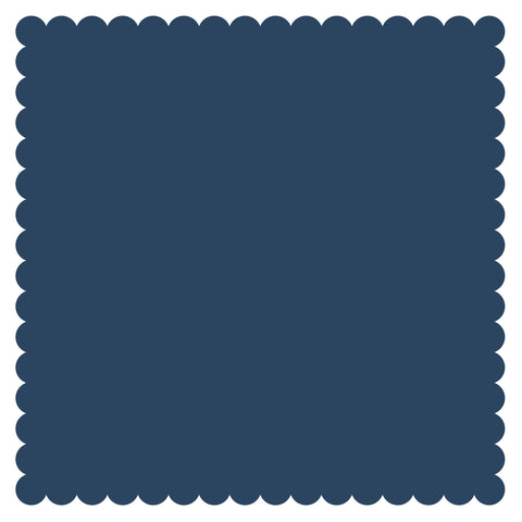 Square Mini Scalloped -11 1/2"