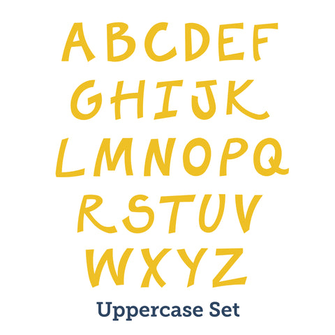 Scrapbook Alphabet - 3"