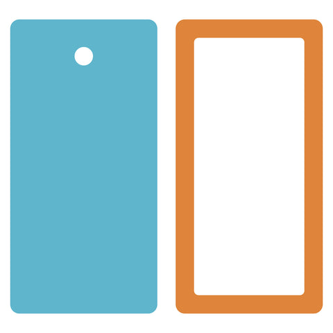 Gift Tag-Rectangle & Band #2
