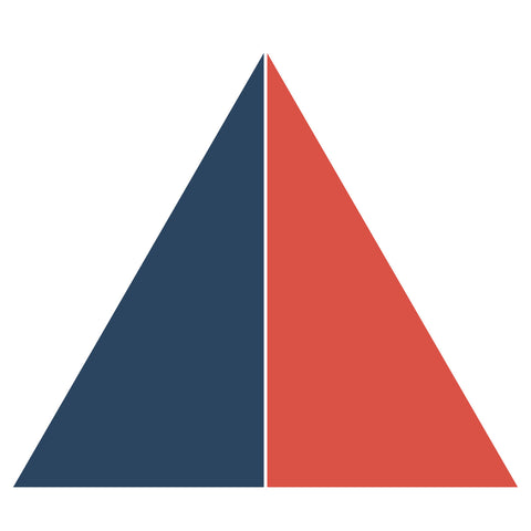 Fraction Triangle-1/2
