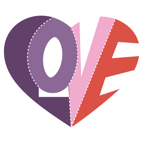 Word-Love-Heart
