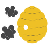Bee, Honeybee, Bee Hive