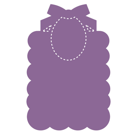 Baby Bib-Scallop