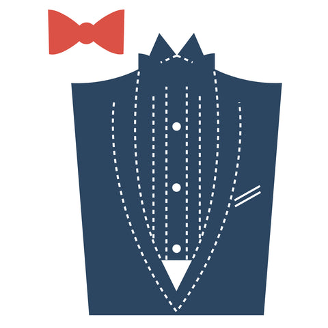 Tuxedo w/Bow & Vest