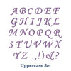 Corsiva Script Alphabet - 1 1/4"