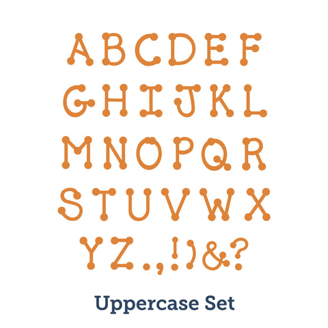 DJ Inkers Dot Alphabet - 4"