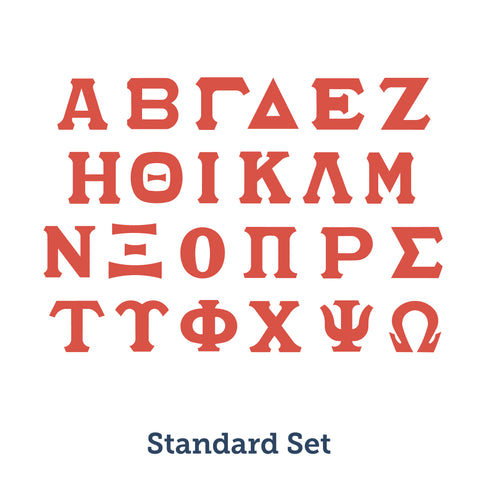 Greek Alphabet - 3"