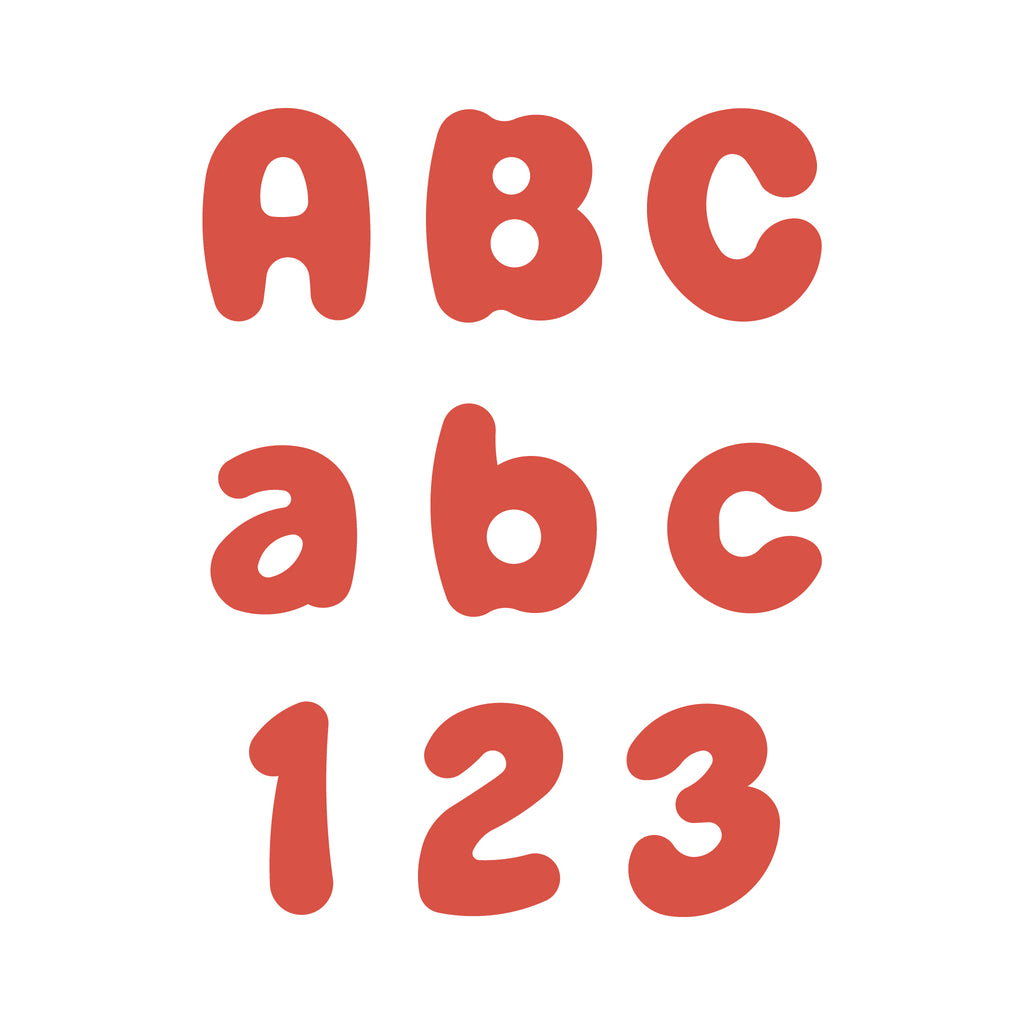 Jellybean Alphabet - 1 1/4