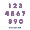 Marshmallow Alphabet - 10"
