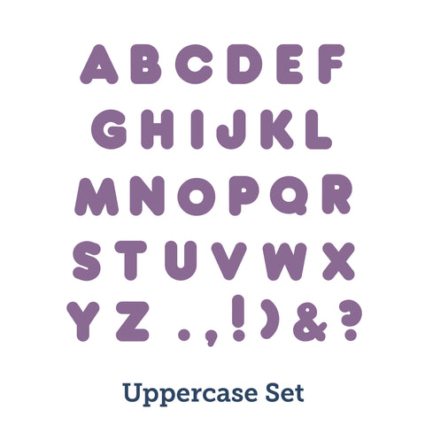 Marshmallow Alphabet - 7"