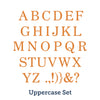 Roman Alphabet - 8"