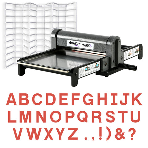 MARK 5 Block Alphabet Starter Set