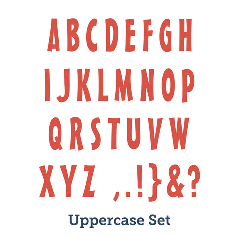 Tower Alphabet - 2 1/2"