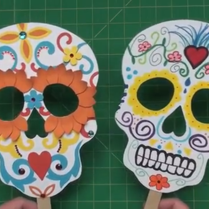 Mask-Sugar Skull – AccuCut
