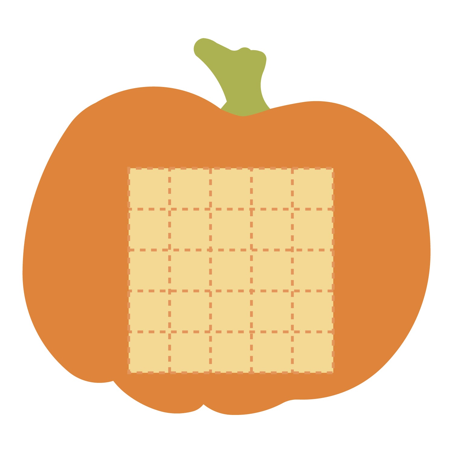 Bingo Card Pumpkin AccuCut